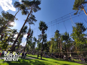 Мотузкове містечко S-Park у Харкові: ціни, маршрути та враження від відвідування 