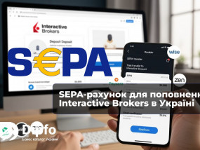 Як отримати SEPA-рахунок для поповнення Interactive Brokers з України чи ЄС
